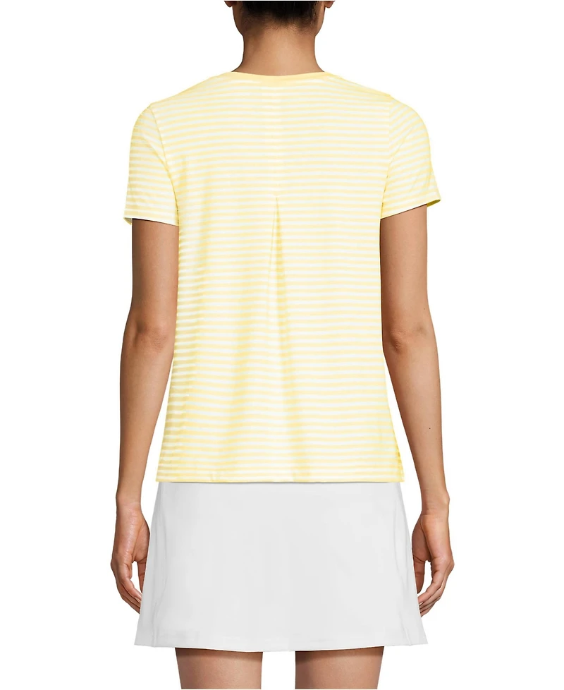 Lands' End Women's Power Performance Short Sleeve Crewneck Tee