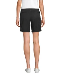 Lands' End School Uniform Women's Active Performance 9" Chino Shorts