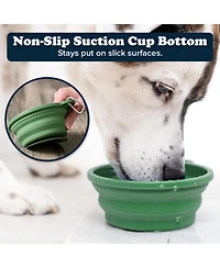 Puppington 3-in-1 Dog Walk Bag & Travel Bowl with Matching Planet-Safe poop Bags