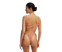 Cotton On Women's Underwire Balconette Bikini Top