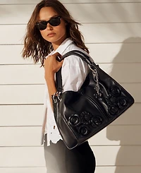Karl Lagerfeld Paris Luciene Leather Tote Bag