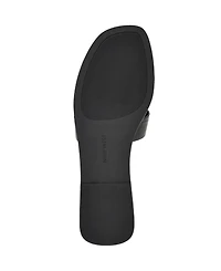 Nine West Women's Giny Cutout Flat Slide Sandals