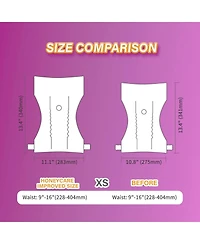 HoneyCare All-Absorb Disposable Female Dog Diapers, Super Absorbent, Breathable, Wetness Indicator Extra Small, 9x16 inches, 100ct