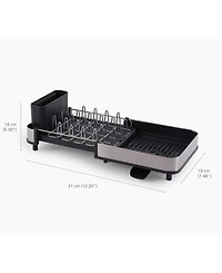 Joseph Joseph Extend Slim Steel Compact Expandable Dish Rack