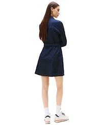 Tommy Jeans Women's Belted Cotton Denim Dress