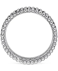 Black Diamond Double Row Beaded Eternity Band (1-1/6 ct. t.w.) 14k Gold