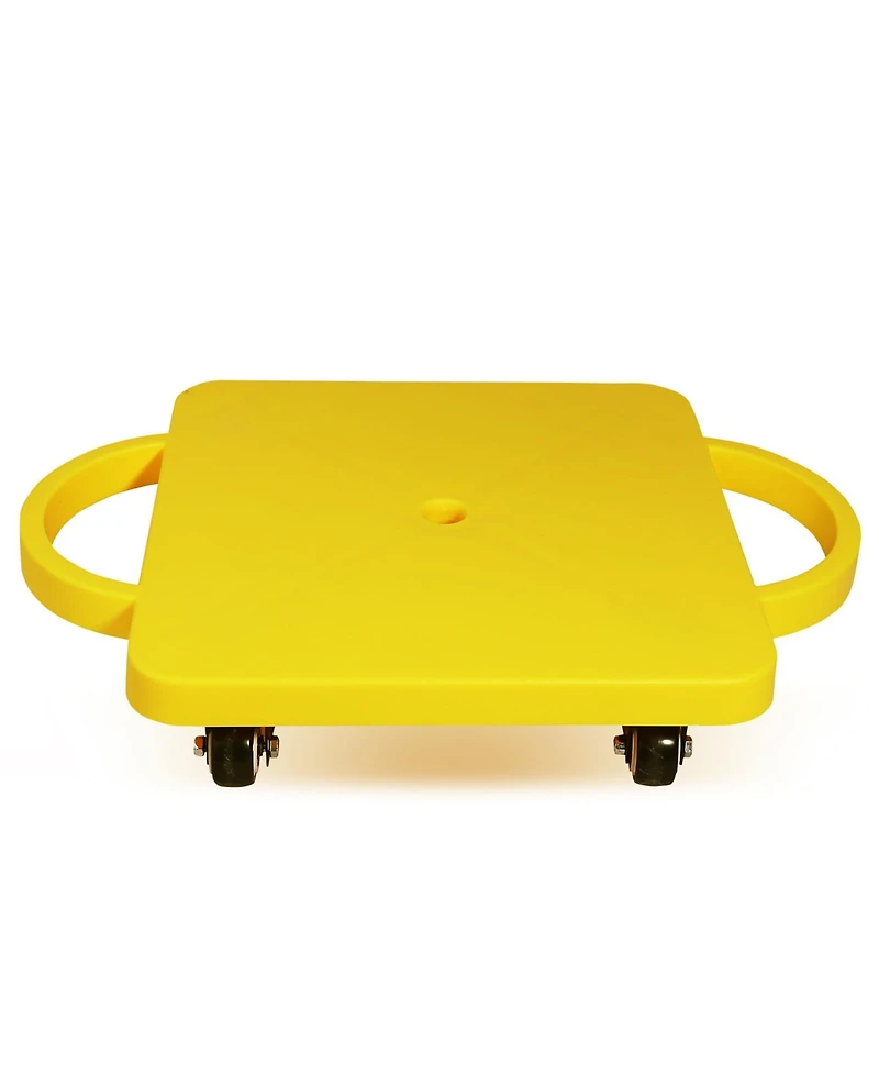 Floor Scooter Board with Handles, Sitting Scooter for Kids Indoor Play