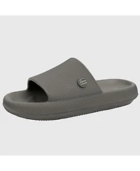 Alpine Swiss Men's Omar Slides Pillow Slippers Ultra Cushioned Cloud Slide Sandal