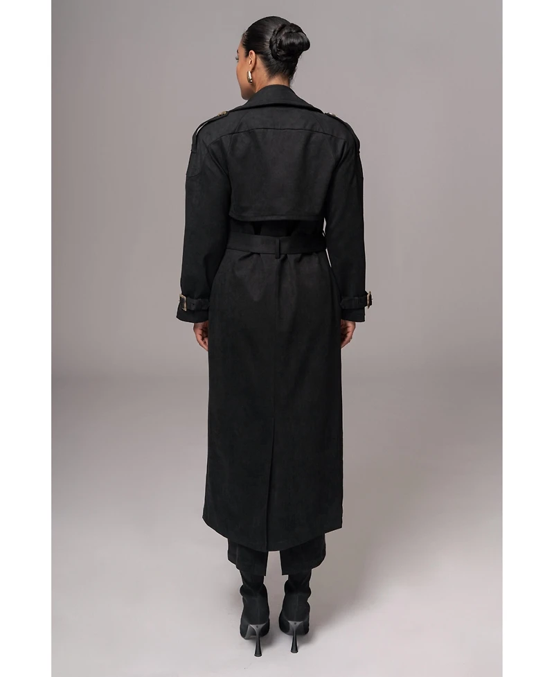 Jluxlabel Women's Elite Suede Coat