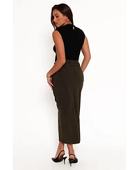 Petal and Pup Women's Myra Corduroy Midi Skirt