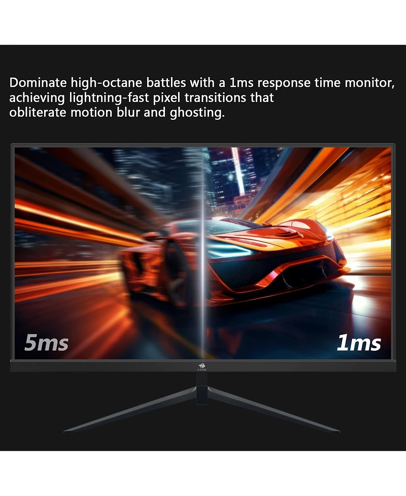 Z-edge 24.5" 1080P Full Hd 300Hz (DP) 240Hz (HDMI) 1ms Ips Gaming Monitor, HDMI x2, DP x2, Support Wall Mount 75 x 75mm