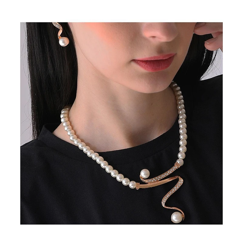 Sohi Pellet-Swirl Jewellery Set