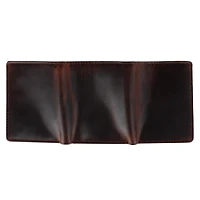 Trafalgar Men's Tennyson Tri-Fold Genuine Leather Wallet with Id Window