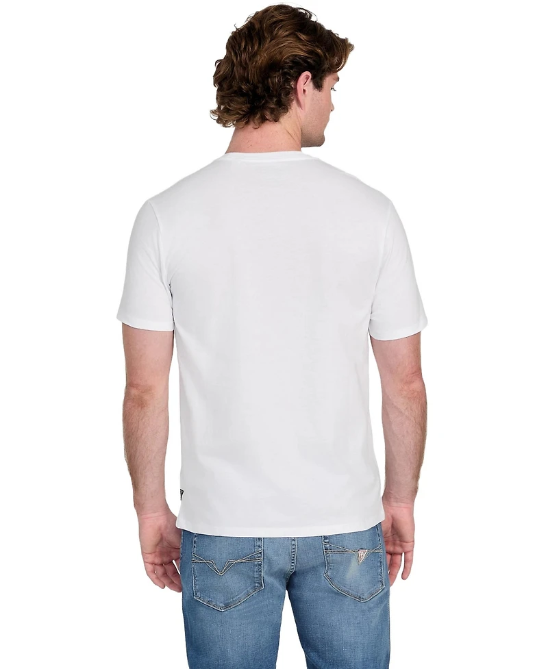 Guess Men's Embossed Logo T-Shirt