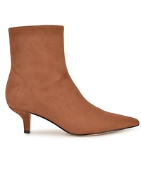 Nine West Women's Tabbie Kitten Heel High Ankle Booties