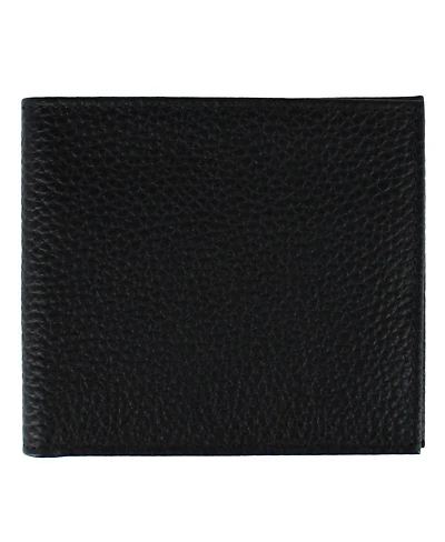Trafalgar Men's Pierce Pebble Grain Classic Leather Bi-Fold Wallet