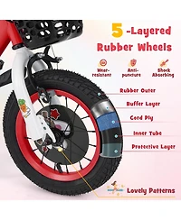 12 Inch Kids Bike for 3-8 Years Old Sport Bicycle with Adjustable Handlebar and Saddle