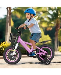 12 Inch Kids Bike for 3-8 Years Old Sport Bicycle with Adjustable Handlebar and Saddle