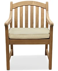 Bristol Teak Outdoor Dining Chair, Created for Macy's