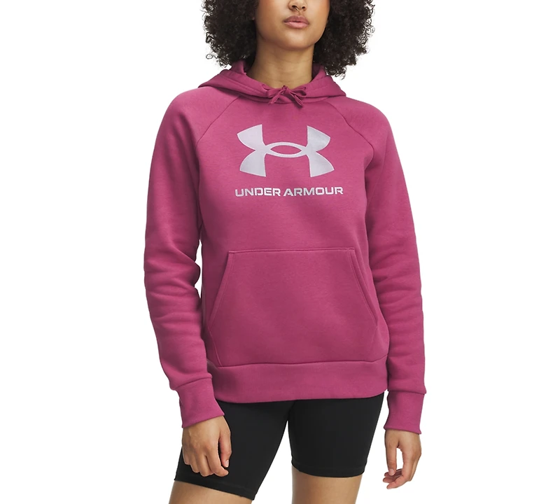 Under Armour Women's Rival Fleece Shimmer Hoodie