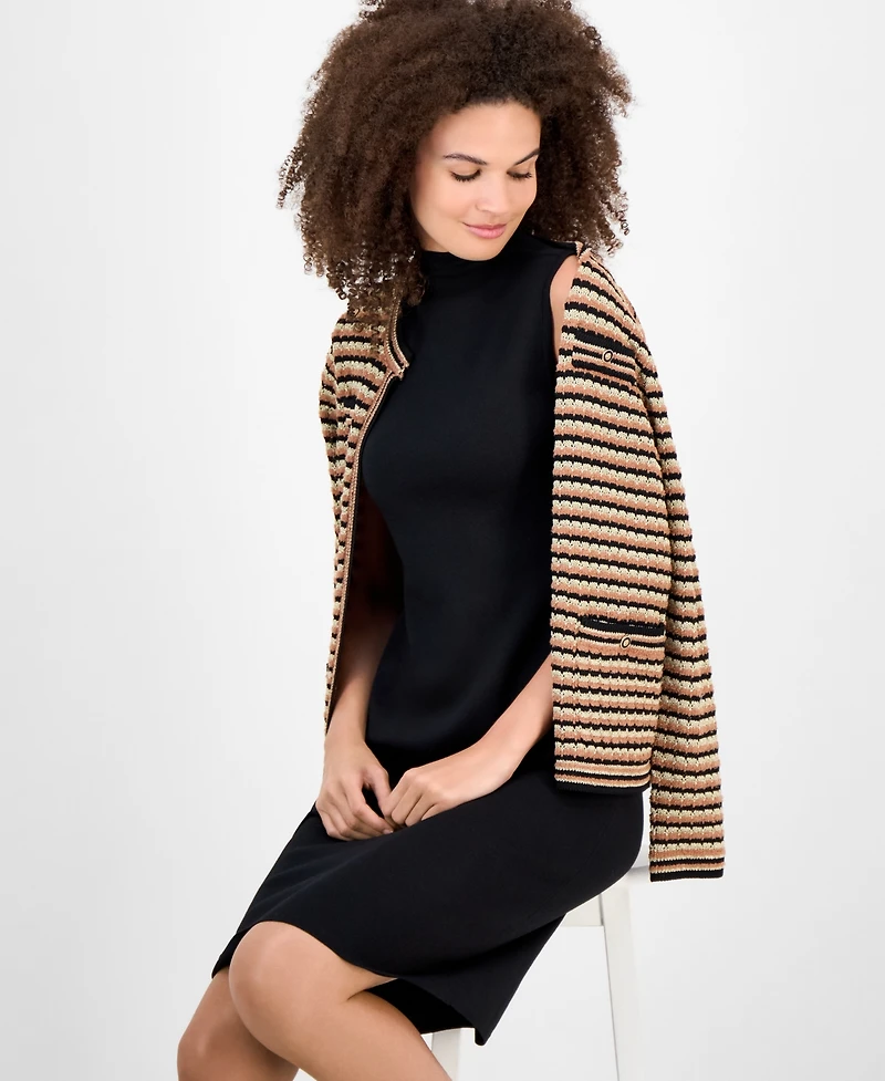 Anne Klein Women's Luxe Sheath Sweater Dress