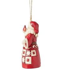 Jim Shore Nordic Noel Santa Ornament