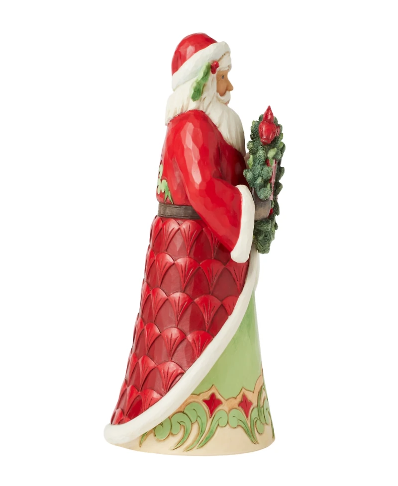 Jim Shore Santa Believe Wreath Figurine