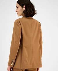 Anne Klein Women's Shawl-Collar Open-Front Blazer