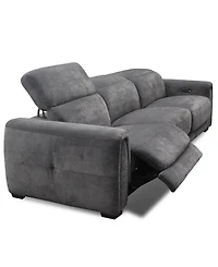 Brownell 3-Pc. Sofa Sectional with 3 Power Motion Chairs, Exclusively at Macy's