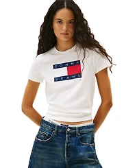 Tommy Jeans Women's Flag Logo T-Shirt
