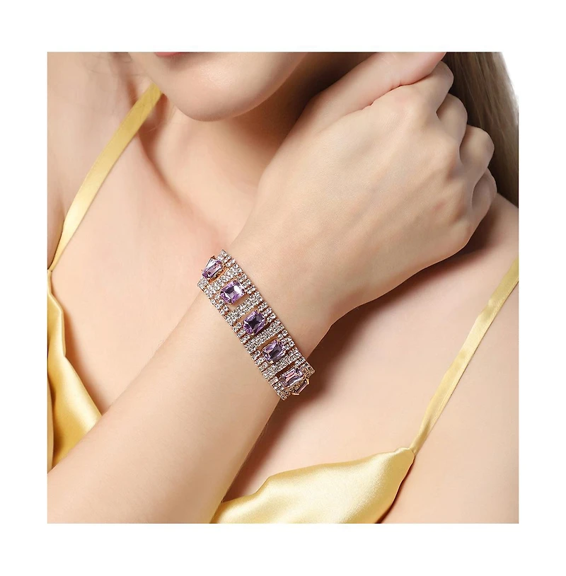 Sohi Party Stone Statement Bracelet