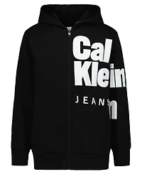 Calvin Klein Big Boys Puff Print Fashion Hoodie