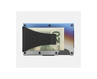 The Ridge Men's Ridge Wallet - Burnt Titanium: Money Clip