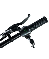 GoPowerBike GoBlitz Electric Bike | Lightweight Compact Design Folding Adult Mini E-Bike | Dual Disc Brakes | Throttle and Pedal Assist | 350W Motor |