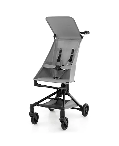 Gymax Toddler Lightweight Stroller Compact & Airplane-Friendly Travel Stroller w/ Canopy