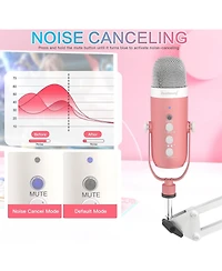 ZealSound Gaming Usb Microphone k66p-s and d65p Furry Cover