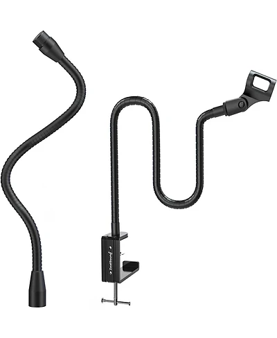 ZealSound Microphone Arm Stand H1 19 and T13-us Black Bundle
