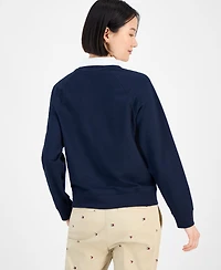 Tommy Hilfiger Women's Two-fer Embroidered Sweatshirt