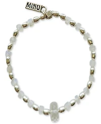 Minu Jewels Silver-Tone Stretch Bracelet