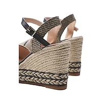Empuria Canvas Espadrille Sandal Wedges