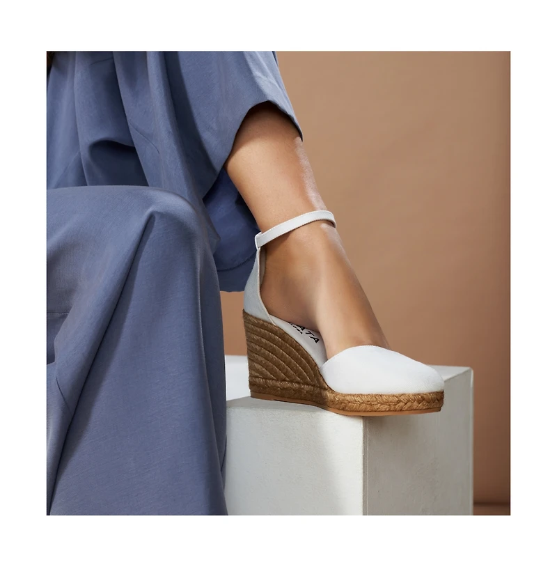 Estartit Limited Edition Canvas Espadrille Wedges