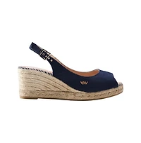 Gavina Canvas Espadrille Sandal Wedges