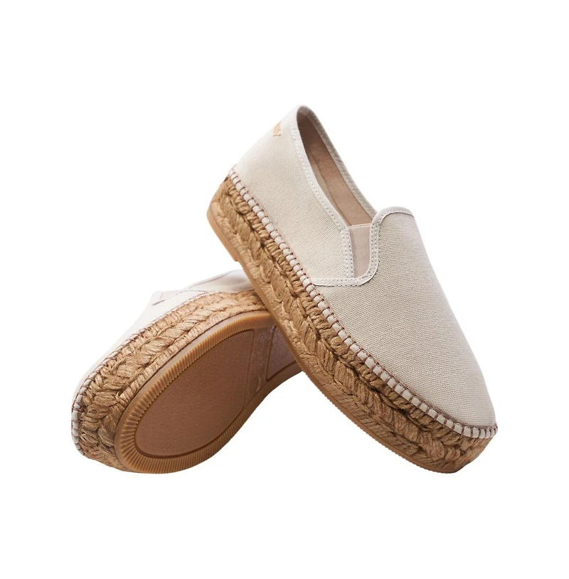 Castell Canvas Espadrille Platforms