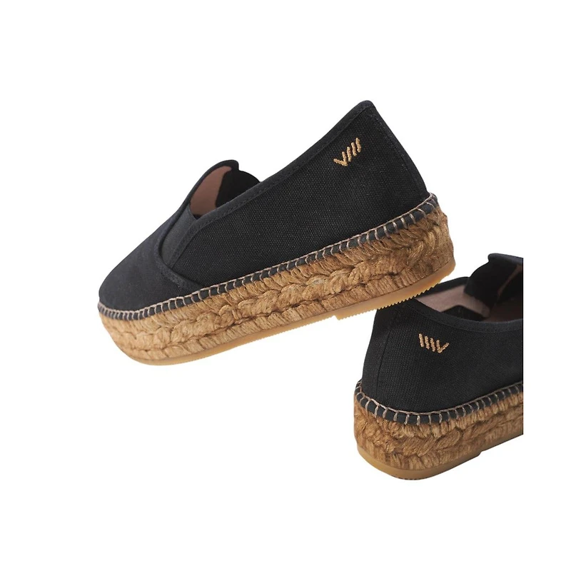 Castell Canvas Espadrille Platforms
