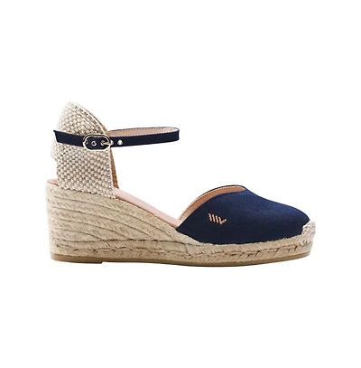 Reus Canvas Espadrille Wedges