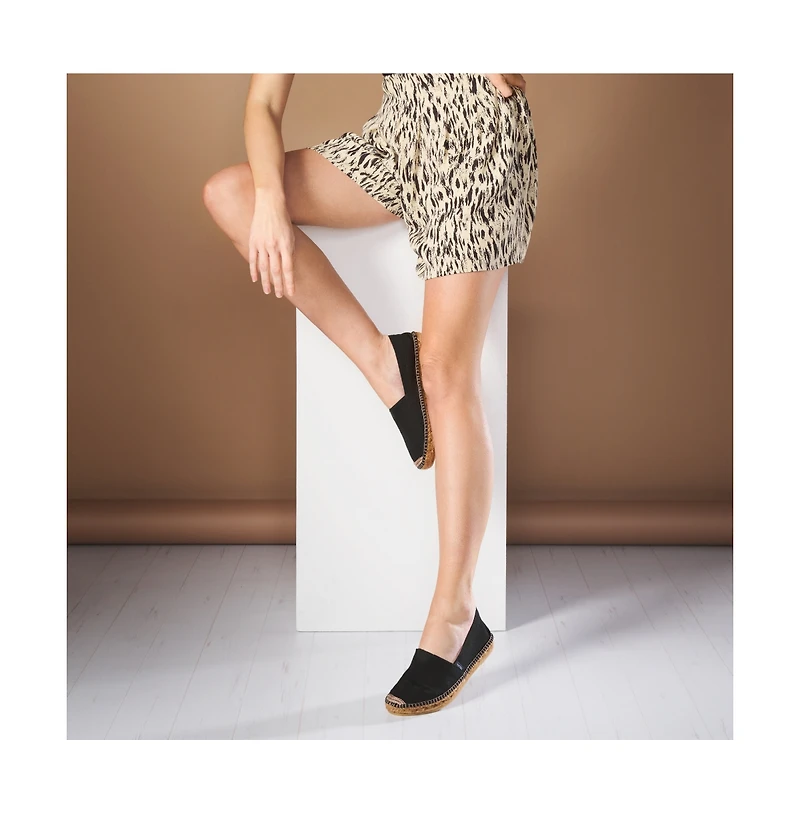 Barceloneta Canvas Espadrille Flats