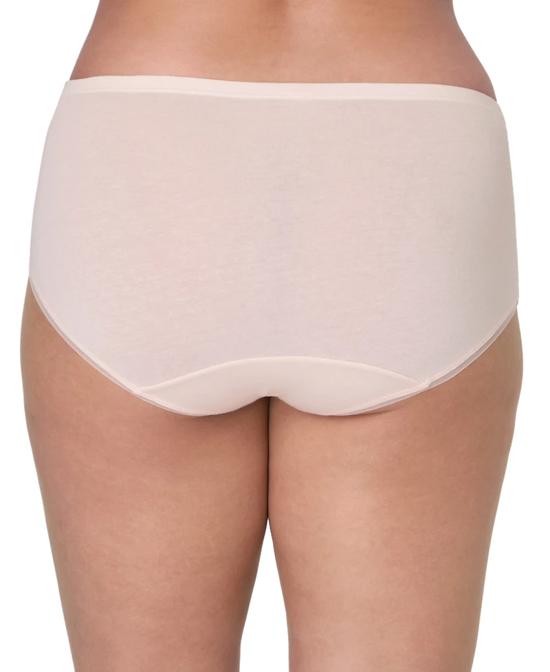 Bali Women's Lux Cotton Essentials Hipster Underwear Dflehp
