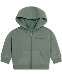 Champion Baby Boys 3-Piece Short Sleeve Bodysuit, Hoodie and Joggers Set