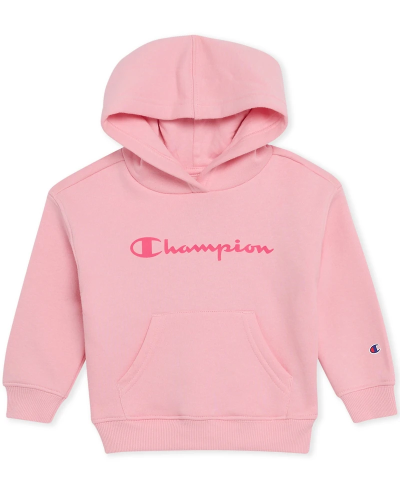 Champion Baby Girls 2-Piece Long Sleeve Hoodie and Joggers Set