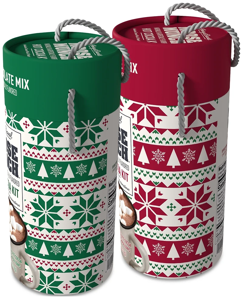 Harry & David 2 Pack Milk Chocolate and Dark Chocolate Cocoa Mix
